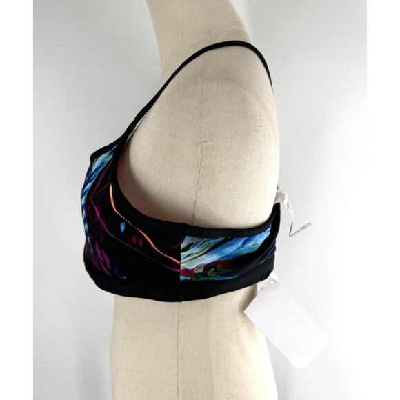 Fabletics Snapdragon Reversible Sports Bra Size XL New Moisture Wicking Gym Yoga - Picture 2 of 6